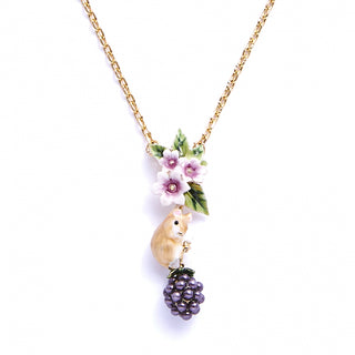 Blackberry & Mouse Pendant