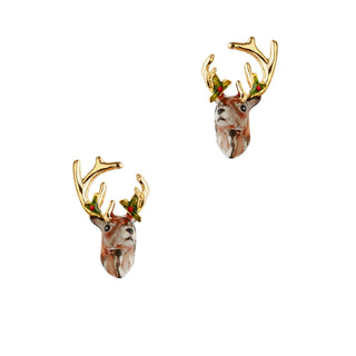 Reindeer Stud Earring