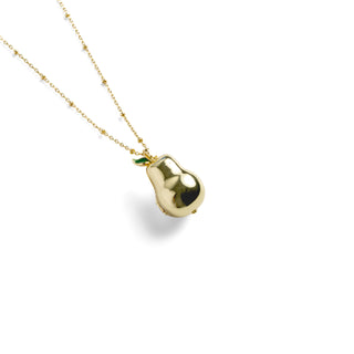 Partridge and Pear Golden Locket