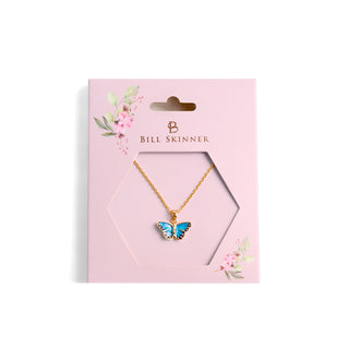 Blue Butterfly Pendant