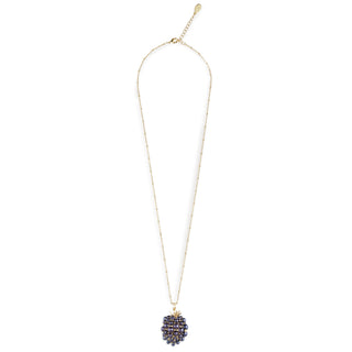 Blackberry and Mouse Locket showing length