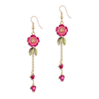 Wildflower Drop Earring