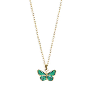 Butterfly Pendant - Green