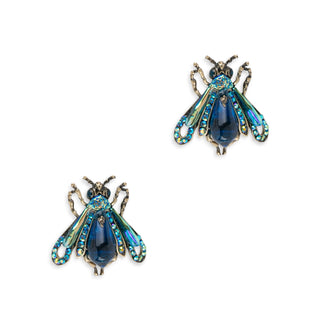 Vintage Moth Studs