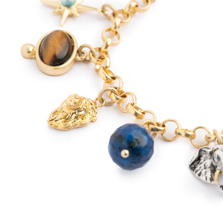 Savannah Animal Head Statement Bracelet