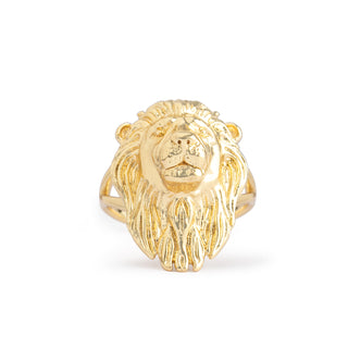 Savannah Lion Head Ring Bill Skinner