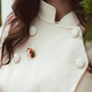 Robin Brooch