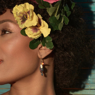 Toucan Drop Earrings