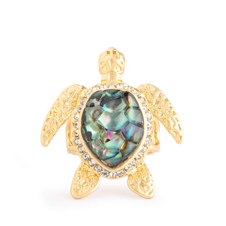 Turtle Ring - Gold