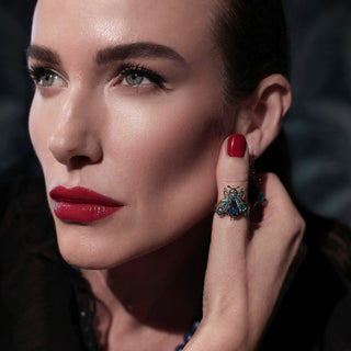 Vintage Moth Ring