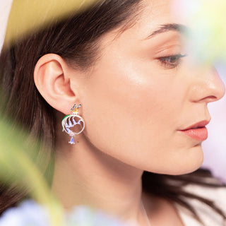 Delicate Butterfly Earring