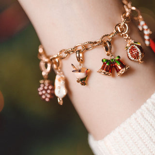 Bell Charm on Charm Bracelet
