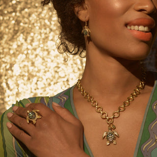 Turtle Ring - Gold