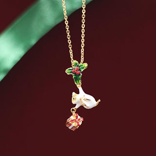 Christmas Mouse Pendant