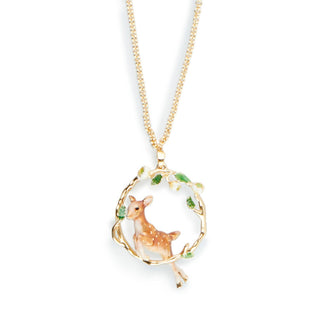 Leaping Fawn Pendant