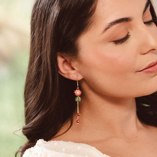 Wildflower Drop Earring