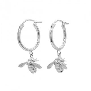Bumble Bee Huggies - Rhodium