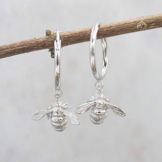Bumble Bee Huggies - Rhodium