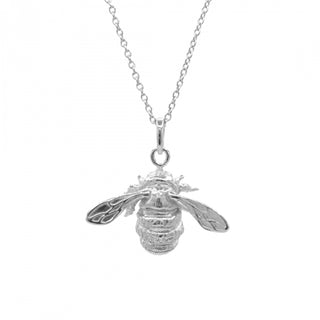 Bumble Bee Pendant Rhodium - Large