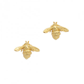 Bumble Bee Studs  - Gold