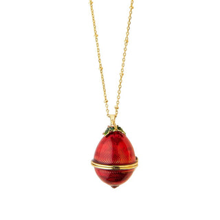 Red Robin Locket Necklace