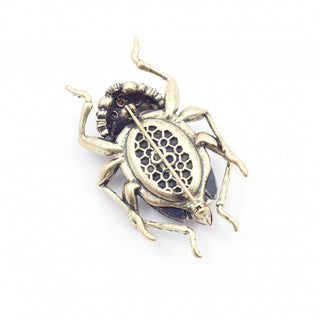Bejewelled Beetle Statement Brooch
