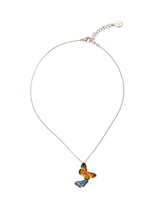 Butterfly Pendant Necklace with Chain