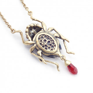 Bejewelled Beetle Pendant
