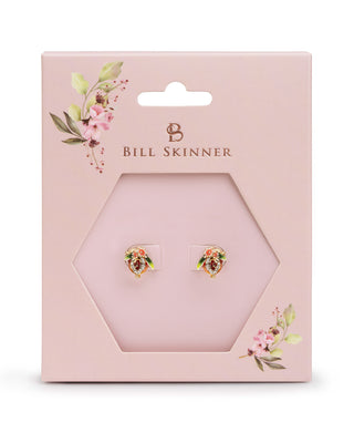 Pomegranate Studs