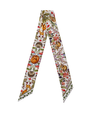 Forest Friends Twilly Scarf - Ivory
