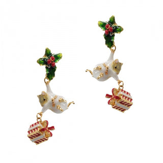 Christmas Mouse Earrings