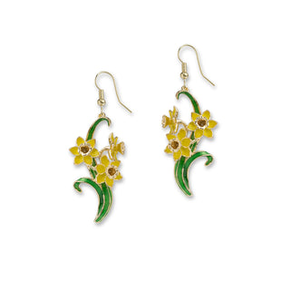 Daffodil Drop Earrings