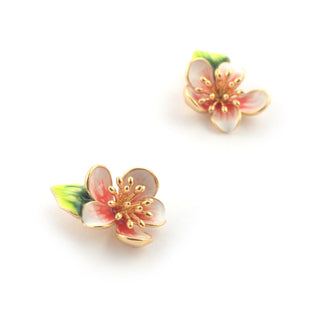 Apple Blossom Stud Earrings