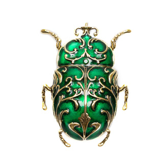 Antique Beetle Brooch