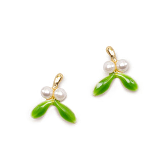 Mistletoe Stud Earrings