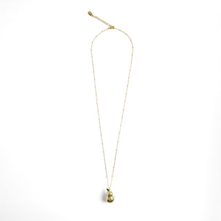 Partridge and Pear Golden Locket