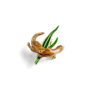Otter Brooch