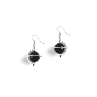 Celestial Orb Fish Hook Earrings