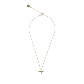 Enamel Dragonfly Pendant