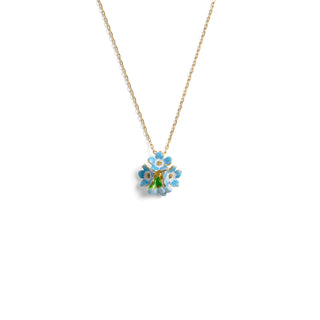 Forget Me Not 3 Cluster Pendant