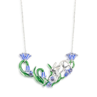 Bluebell and Hare Necklace
