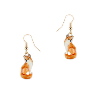 Fox Drop Earrings