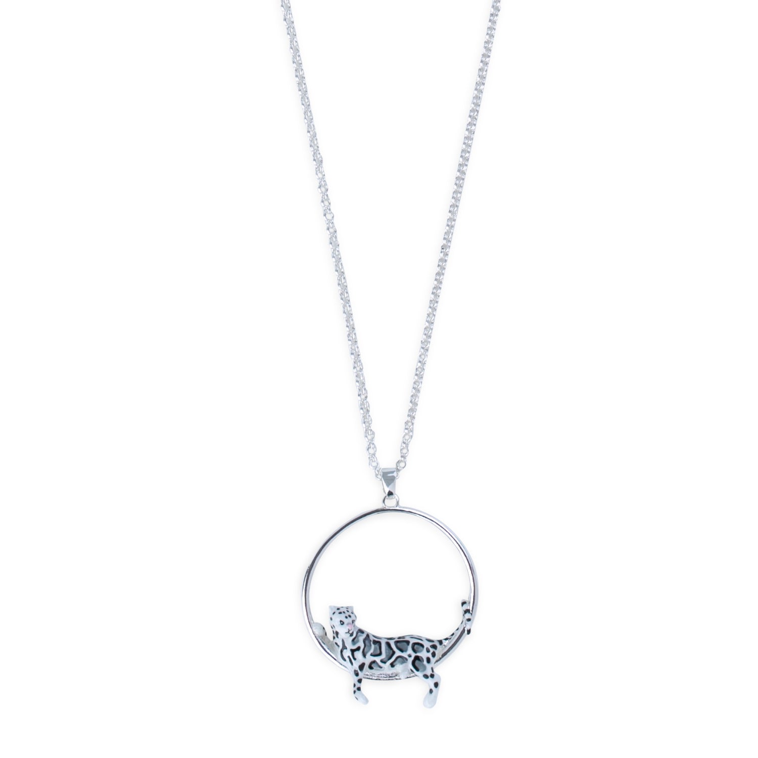 Snow Leopard Pendant – Bill Skinner Studio - Main Image