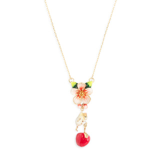 Apple & Mouse Blossom Pendant