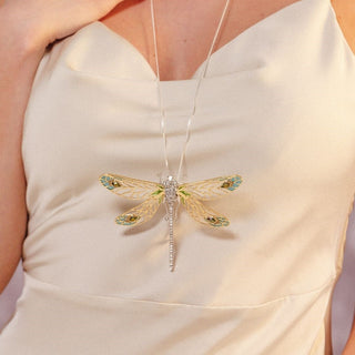 Dragonfly Necklace by Bill Skinner Studio