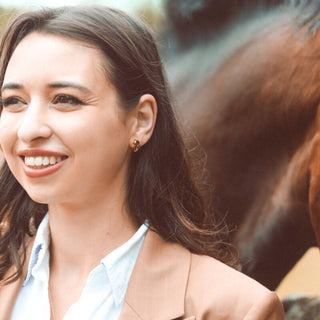 Equestrian Horse Head Earrings