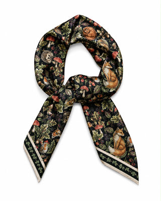 Forest Friends Twilly Scarf Navy