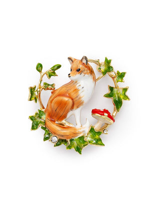 Fox & Ivy Brooch