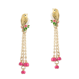 Goldcrest Golden Song Drop Earrings