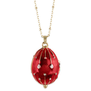 Red Nutcracker Egg Locket